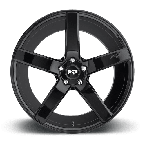 Niche M188 Milan 5x120 20” Gloss Black Wheels.