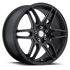 Niche M106 NR6 5x108/114.3 18x8.0” +40mm Offset Gloss Black & Milled Wheels
