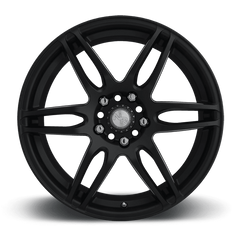 Niche M106 NR6 5x108/114.3 18x8.0” +40mm Offset Gloss Black & Milled Wheels