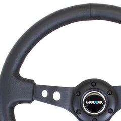 NRG RST-006 Sport Steering Wheels - 350mm x 3” Deep - Premium Leather