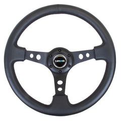 NRG RST-006 Sport Steering Wheels - 350mm x 3” Deep - Premium Leather