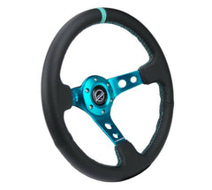 NRG Reinforced Steering Wheel - 350mm / 3in. Deep.