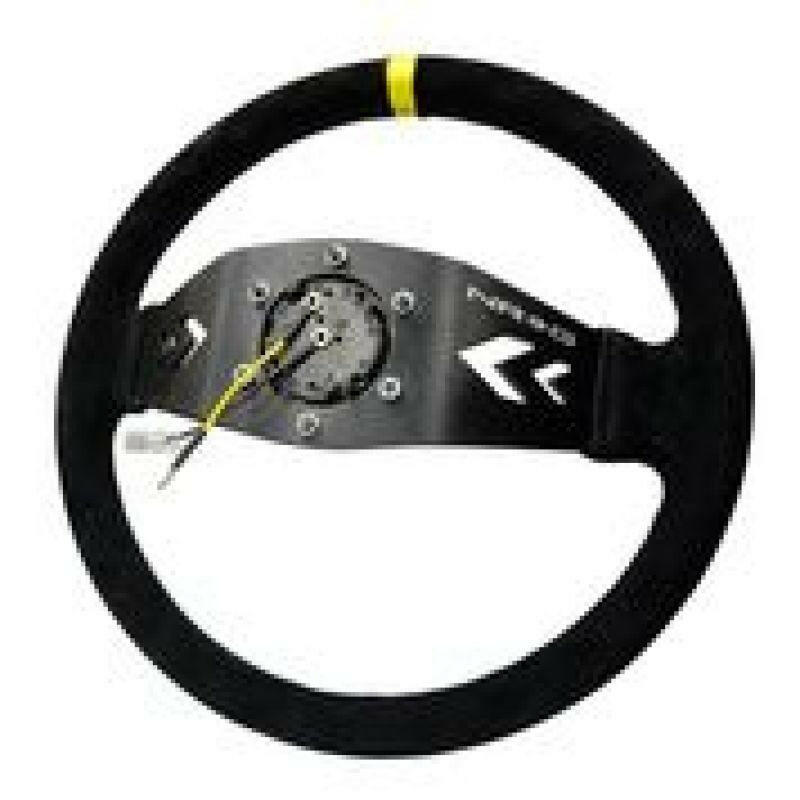 NRG Reinforced Steering Wheel - 350mm / 3in. Deep.
