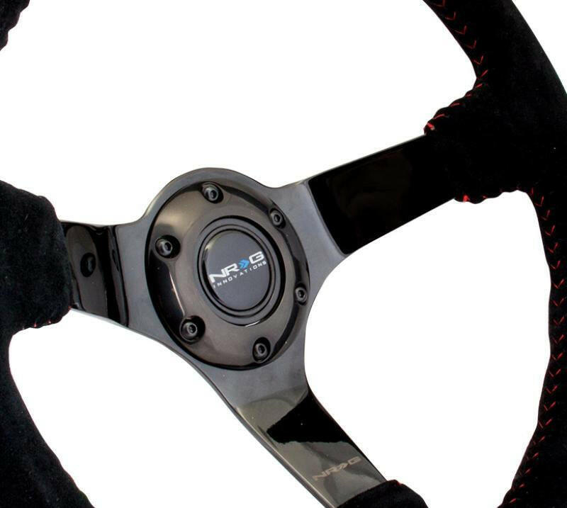 NRG Reinforced Steering Wheel - 350mm / 3in. Deep.
