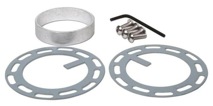 NRG Steering Wheel Quick Release Kit Gen 2.0 - Black Body/Black Carbon Fiber Ring (SRK-200CF).