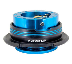 NRG Gen 2.9 Steering Wheel Quick Release - Blue (SRK-290BL-BK/BL).