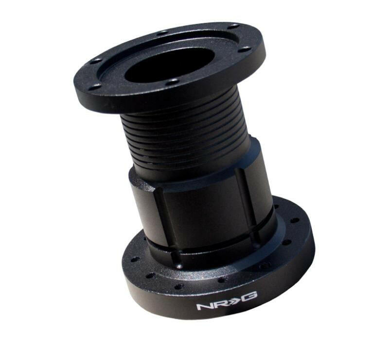 NRG Steering Wheel Hub Extension 4in. Spacer - Black (SRK-4SPBK).