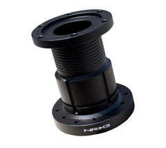 NRG Steering Wheel Hub Extension 4in. Spacer - Black (SRK-4SPBK).