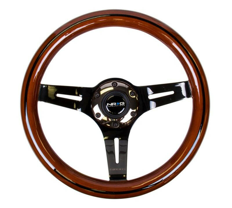 NRG Classic Wood Grain Steering Wheel - 310mm (ST-310).