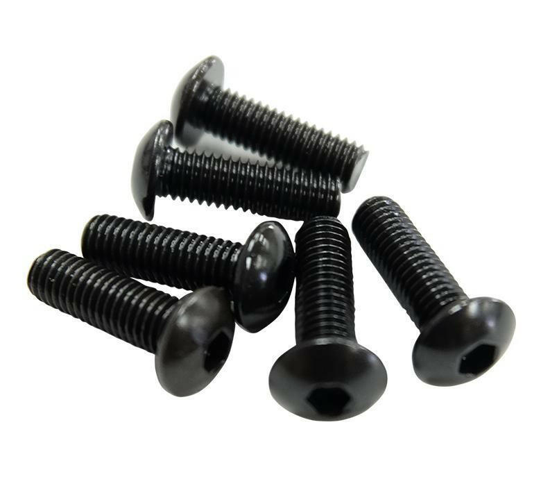 NRG Steering Wheel Screw Kit Upgrade - Black (SWS-100BK).