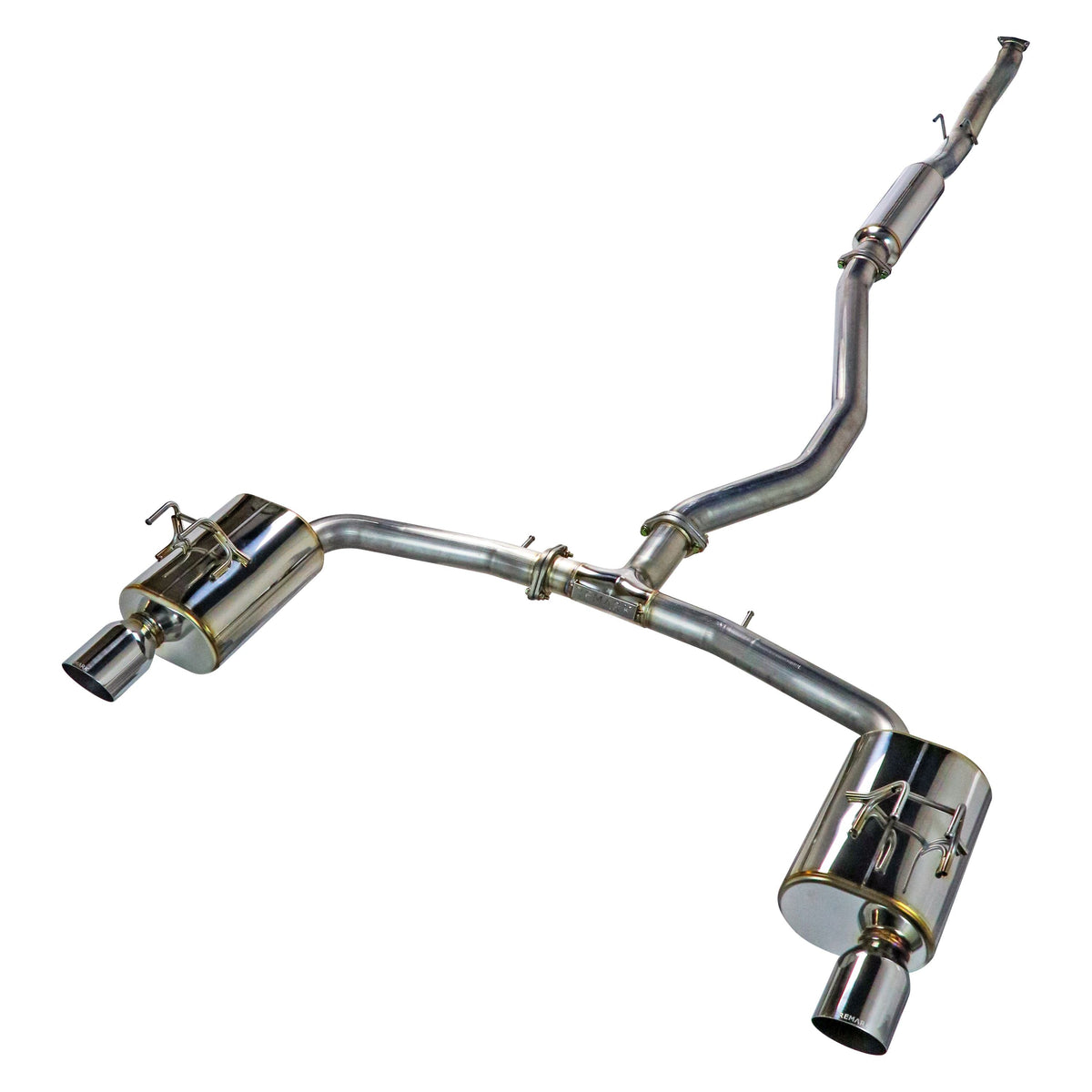 Remark Sports Touring Catback Exhaust | 2022+ Honda Civic / 2023+ Acura Integra (RK-C2076H-08/08TM).