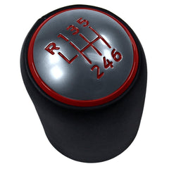 Ford OEM ”GT350” 6-Speed Shift Knob w/ Red Accents | 2015-2019 Ford Mustang EcoBoost/V6/GT (FR3Z-7213-C)