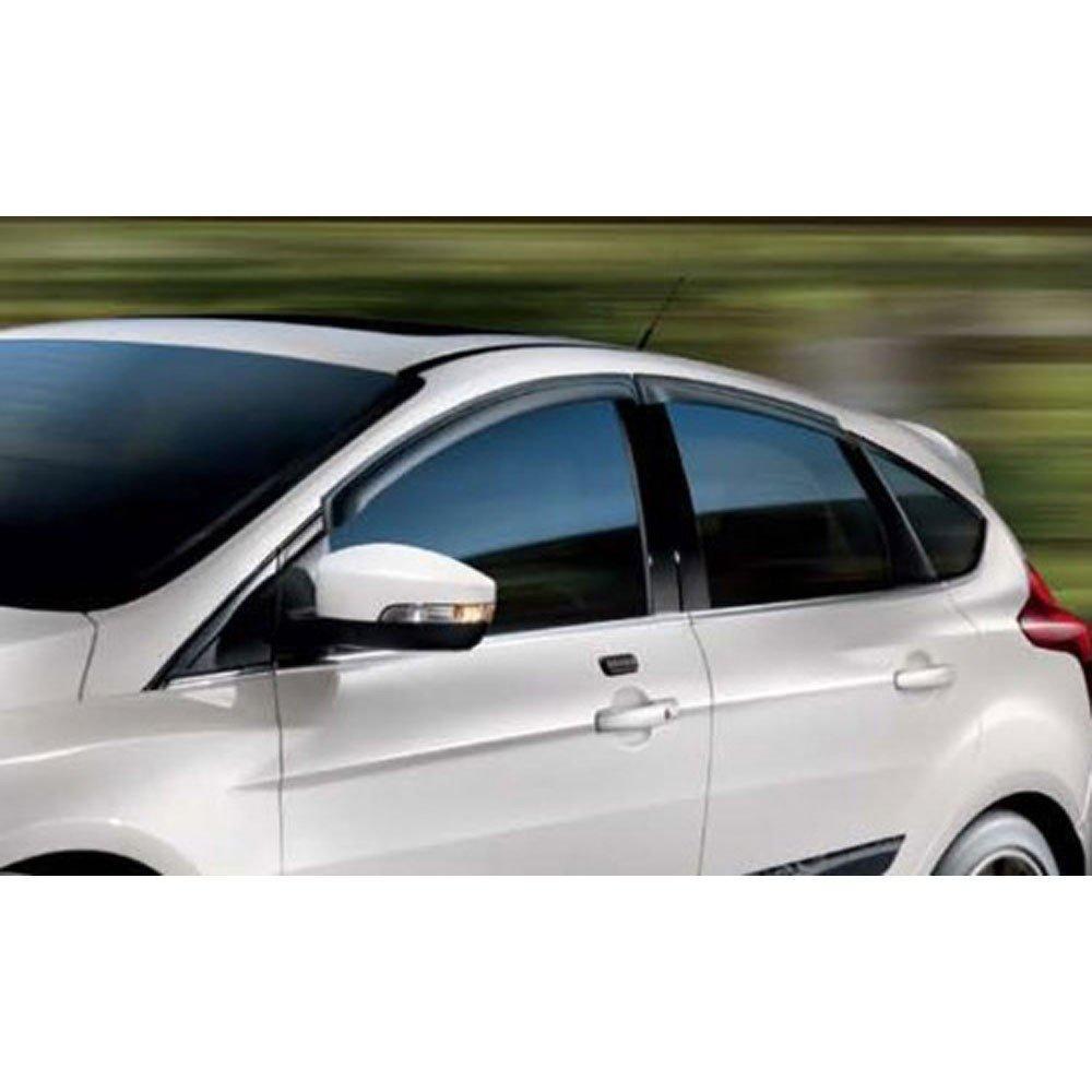 Ford OEM Smoked Window Deflector Set | 13-18 Ford Focus ST / 16-18 Focus RS (VGM5Z-18246-A)