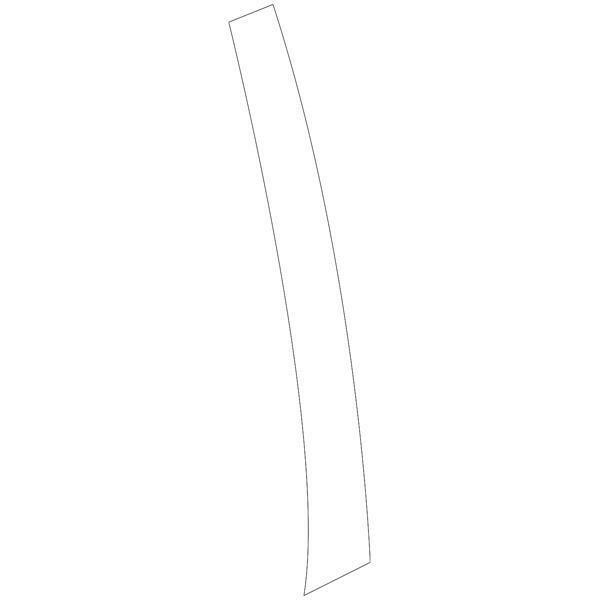 Mitsubishi OEM Front Door Center Tape (LH) | 2003-2006 Mitsubishi Evo 8/9 (7410A029XA).