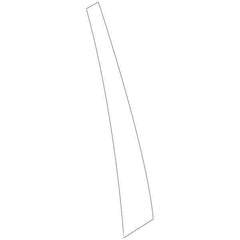 Mitsubishi OEM Rear Door Center Tape (LH) | 2003-2006 Mitsubishi Evo 8/9 (7410A031XA).
