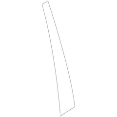 Mitsubishi OEM Rear Door Center Tape (LH) | 2003-2006 Mitsubishi Evo 8/9 (7410A031XA).