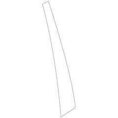 Mitsubishi OEM Rear Door Center Tape (RH) | 2003-2006 Mitsubishi Evo 8/9 (7410A032XA).