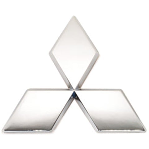Mitsubishi OEM Rear Trunk Diamond Emblem | 2001-2006 Mitsubishi Evo 7/8/9 (7415A012).