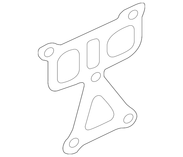 OEM MItsubishi Water Pump Gasket | 2008-2015 Mitsubishi Lancer Evolution X (MN187246).