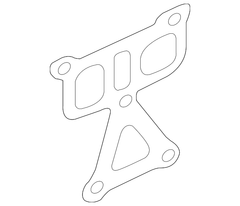 OEM MItsubishi Water Pump Gasket | 2008-2015 Mitsubishi Lancer Evolution X (MN187246).