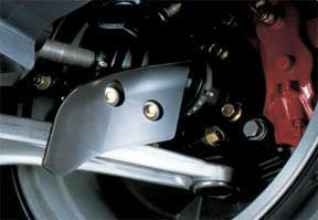Mitsubishi Brake Cooling Air Guides | 2003-2015 Mitsubishi Evo 8/9/10 (MZ555004EX).