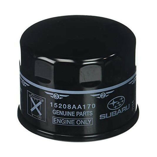 Subaru OEM Oil Filter | 2015-2024 Subaru WRX and 2022+ Subaru BRZ/Toyota GR86 (15208AA170).