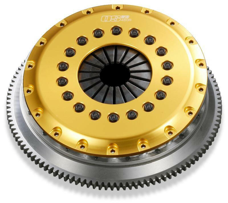 OS Giken R-Series Triple Plate Floating Center Clutch Kit | Mitsubishi EVO 4-9 (MT031-CH5).