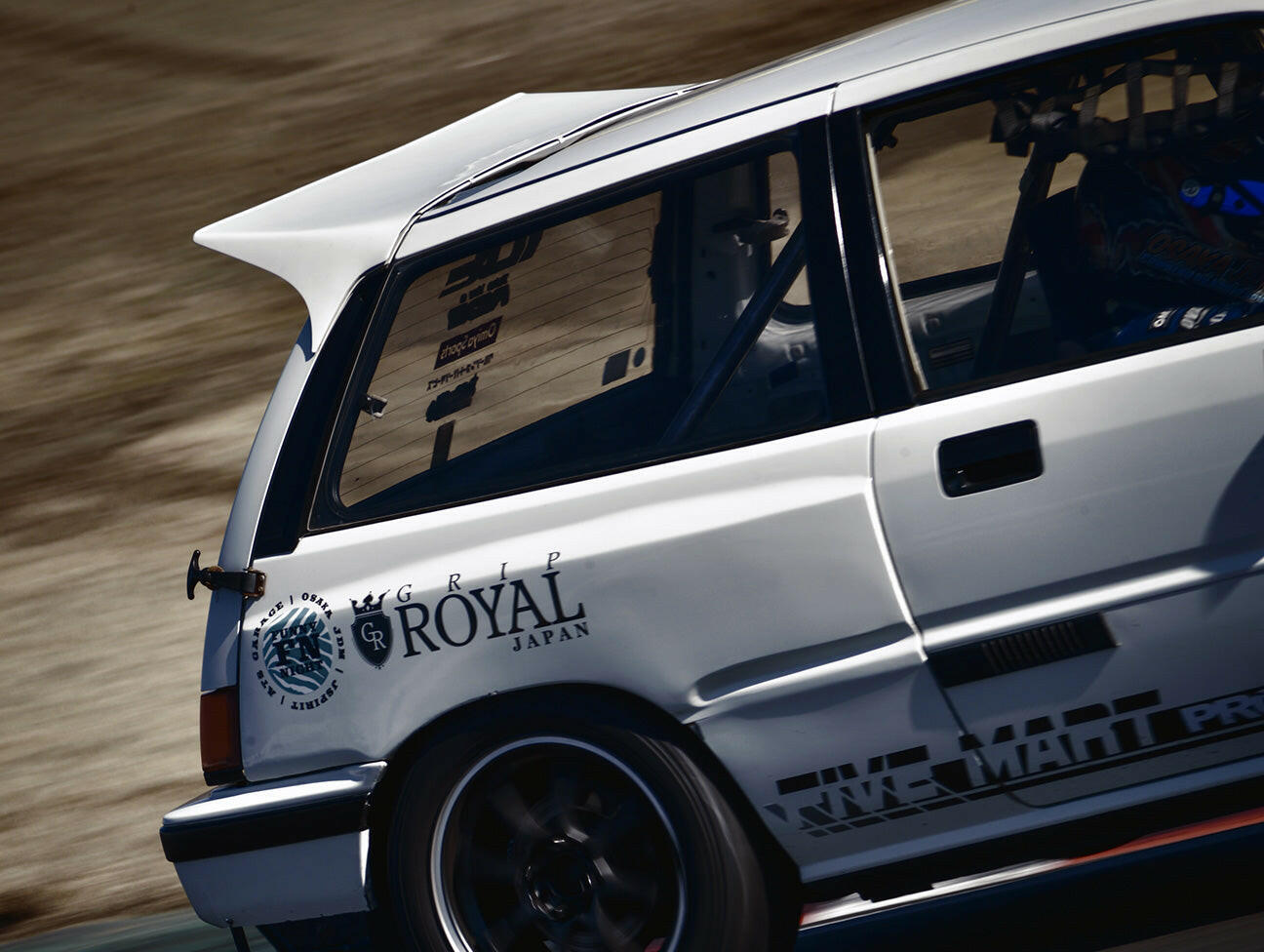 Osaka JDM Rear ”Devil Wing” - 84-87 Civic Hatchback.