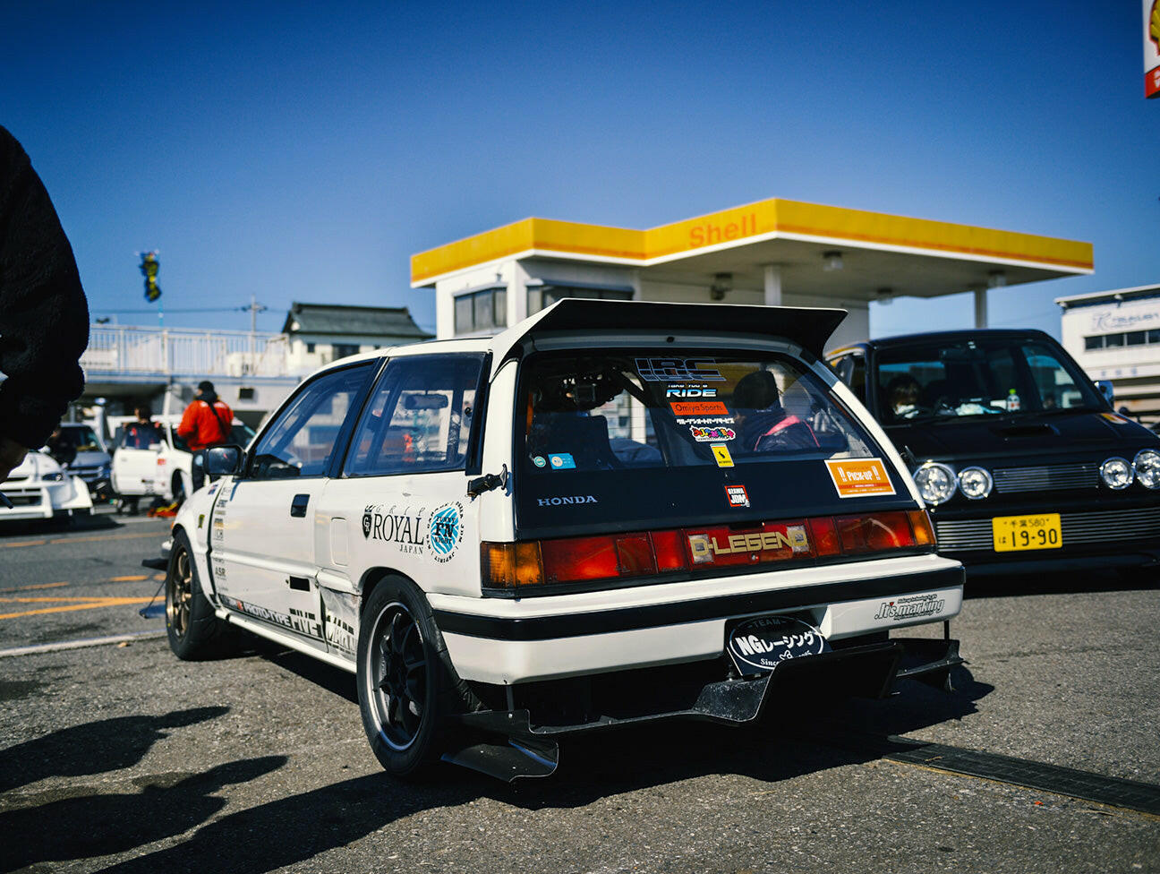 Osaka JDM Rear ”Devil Wing” - 84-87 Civic Hatchback.
