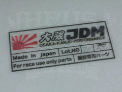 Osaka JDM Rear ”Devil Wing” - 84-87 Civic Hatchback.