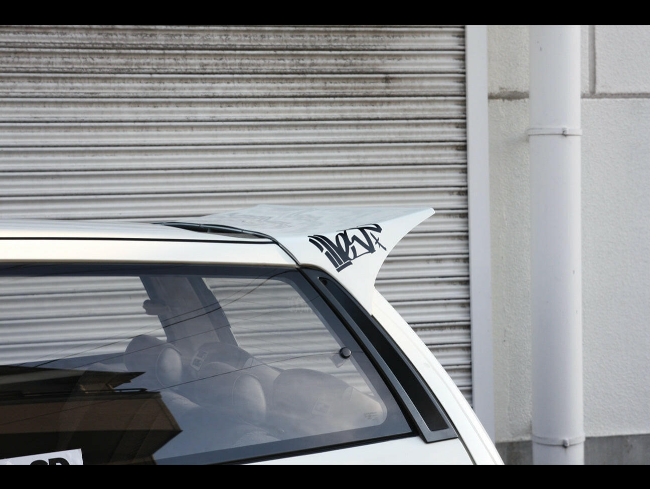 Osaka JDM Rear ”Devil Wing” - 84-87 Civic Hatchback.