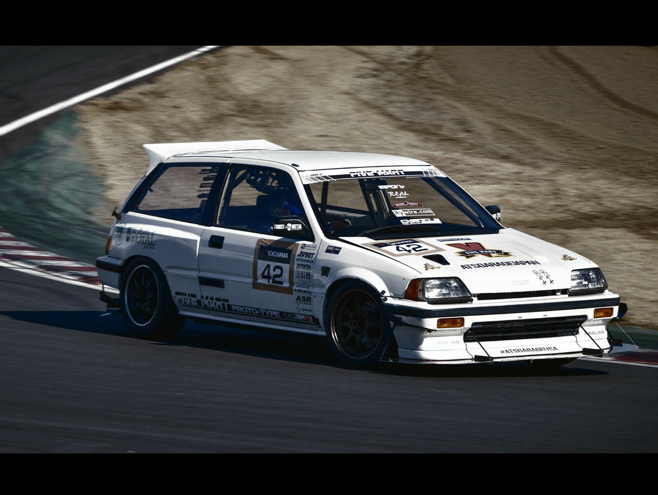 Osaka JDM Rear ”Devil Wing” - 84-87 Civic Hatchback.
