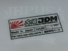 Osaka JDM Rear FRP ”Devil Wing” - 88-91 Civic Hatchback.