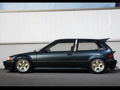 Osaka JDM Rear Carbon Fiber ”Devil Wing” - 88-91 Civic Hatchback.
