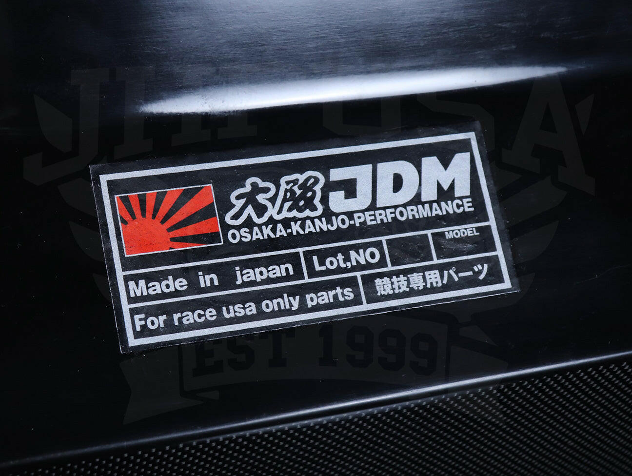 Osaka JDM Carbon Fiber Rear ”Devil Wing” - 92-95 Civic Hatchback.