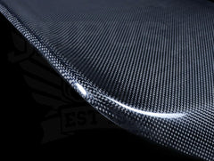 Osaka JDM Carbon Fiber Rear ”Devil Wing” - 92-95 Civic Hatchback.