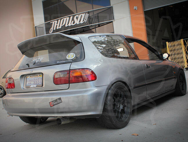 Osaka JDM FRP Rear ”Devil Wing” - 92-95 Civic Hatchback.