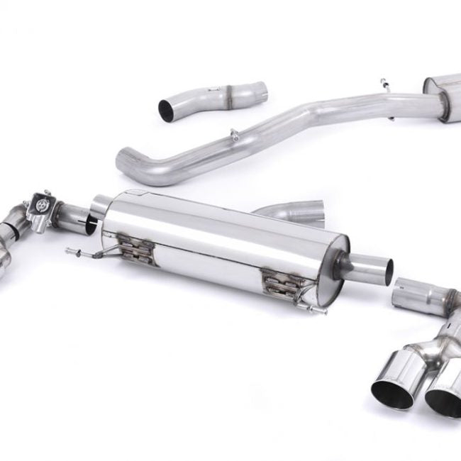 Milltek Valved &amp; Resonated Catback Exhaust System w/ EC Approval for 8X Audi S1