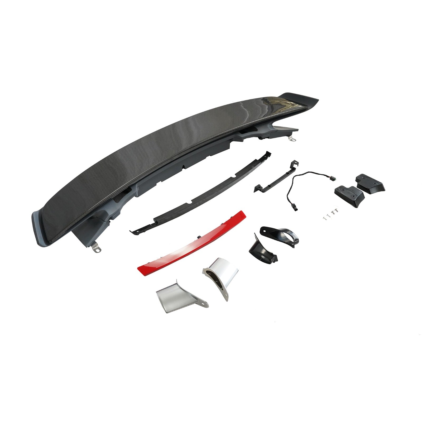 Dry Carbon Fiber/ PP Rear Trunk Wing - Porsche 911 991.1 Turbo S  2012-2015.
