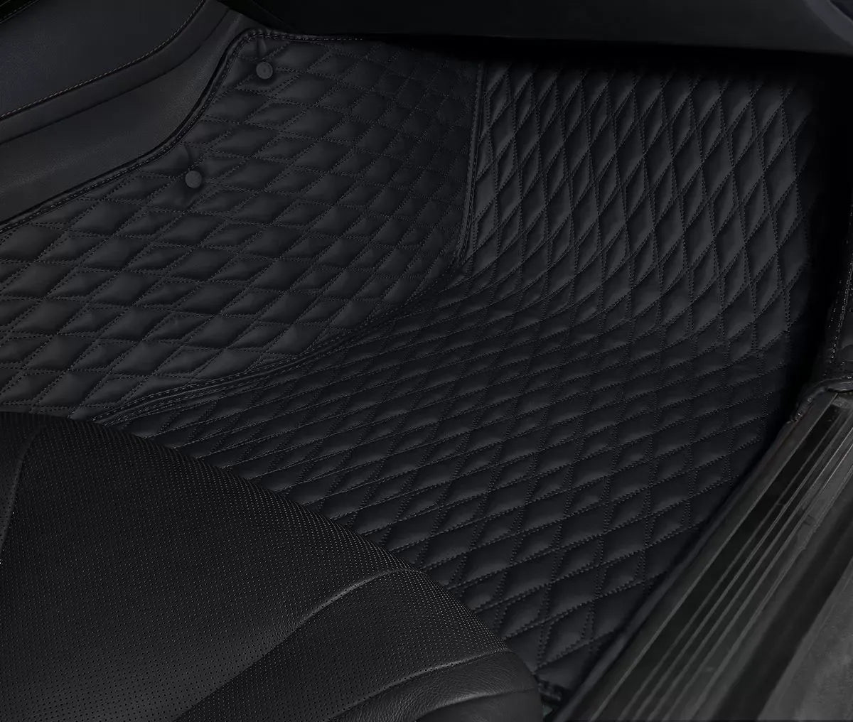 2008-2019 Fiat 500E F1Mats Floor Mats Single Layer Diamond.