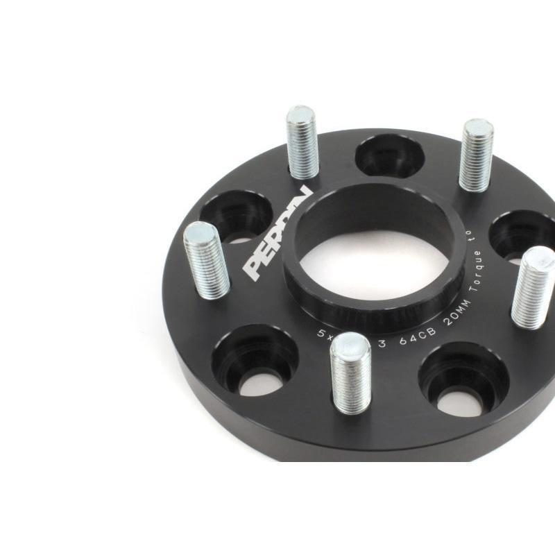 Perrin 20mm Wheel Spacers | 2017-2021 Honda Civic Si (PHP-WHL-020BK)