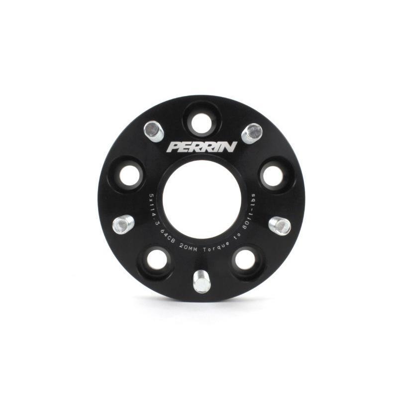 Perrin 20mm Wheel Spacers | 2017-2021 Honda Civic Si (PHP-WHL-020BK)