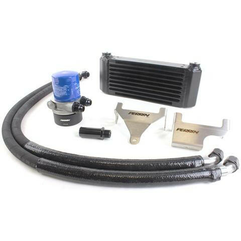 Perrin Oil Cooler Kit | 2002-2024 Subaru WRX and 2004-2021 Subaru WRX STI (PSP-OIL-XXX).