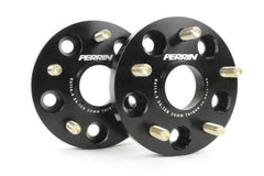Perrin 5x114.3 Subaru Wheel Spacers - 20mm Hub-centric | 2004-2021 Subaru WRX STI, and 2015-2023 Subaru WRX (PSP-WHL-020BK).