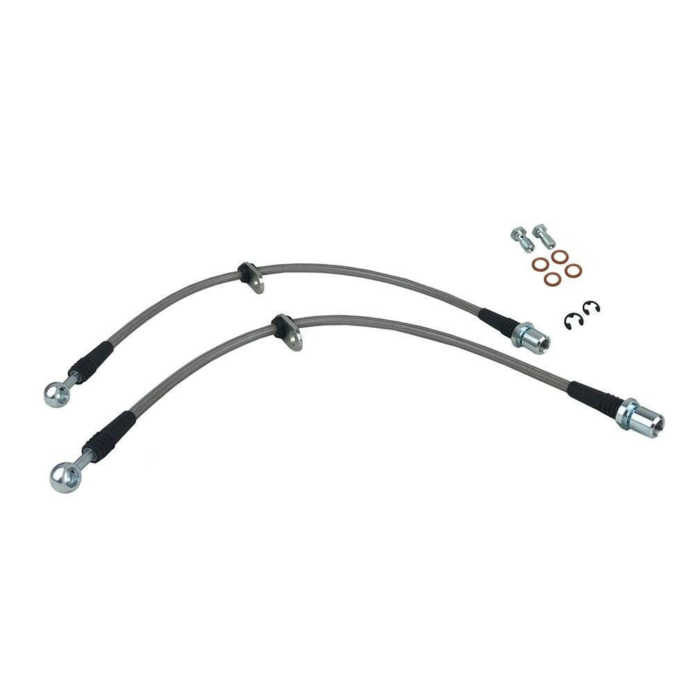 P2M Steel Braided Front Brake Lines | 2013-2021 BRZ/FR-S/86 (P2-BRZFR).