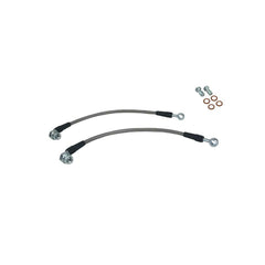 P2M Steel Braided Rear Brake Lines | 2003-2006 Mitsubishi Evo 8 AWD (P2-EVO8RR).