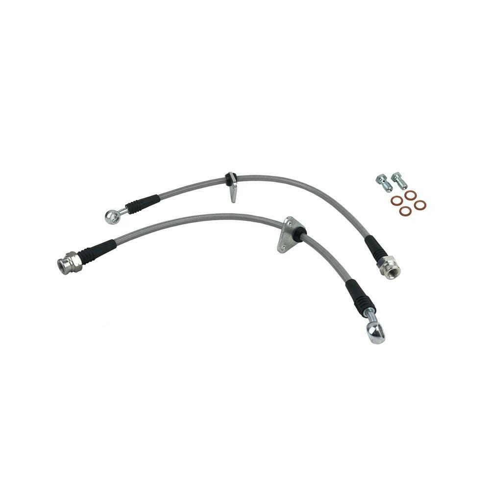 P2M Steel Braided Rear Brake Lines | 2000-2005 Honda S2000 (P2-S2KAP1RR).
