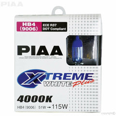 PIAA 9006/HB4 Xtreme White Plus Halogen Bulbs - Low Beam | EVO/DSM Multiple Fitments (19616).