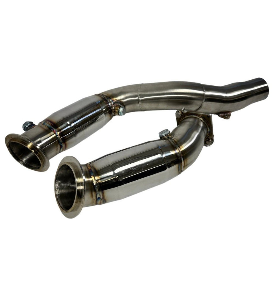 PLM Power Driven BMW M3 M4 3-inch Catted Downpipes F80 F82.