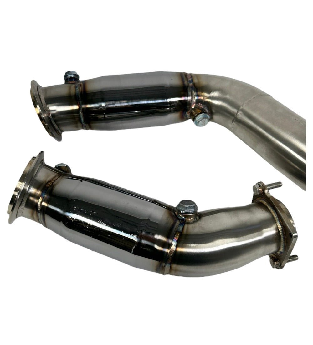PLM Power Driven BMW M3 M4 3-inch Catted Downpipes F80 F82.